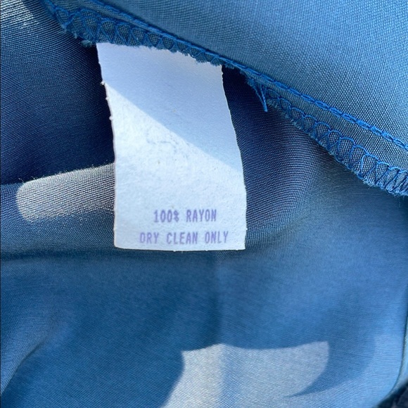 Double D Ranch Blue Embroidered Button Down Shirt - Picture 9 of 9